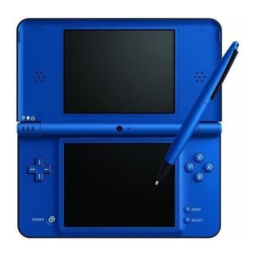 Nintendo DSi XL | inkl. Spiel | blau | Nintendogs - Labrador & Friends (DE Version)