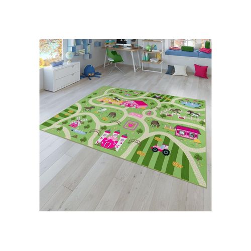 Kinderteppich Kinderteppich Spielteppich Für Kinderzimmer Landschaft