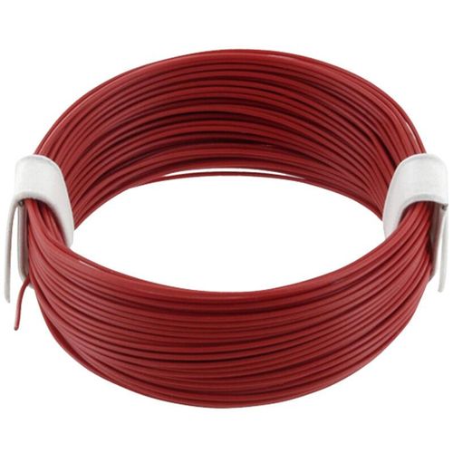 ROT - econ connect KL004RT10 Litze 1 x 0.04 mm² 10 m