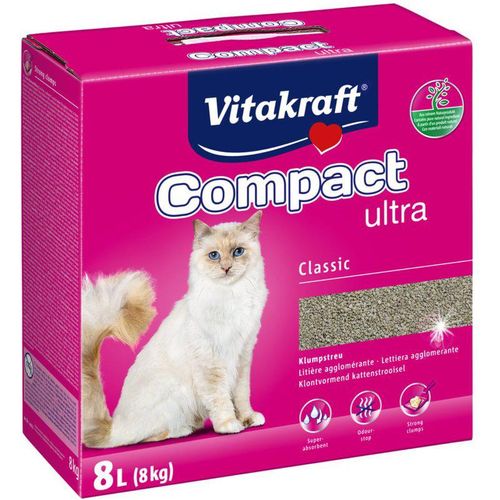 Vitakraft - Katzenstreu Compact ultra - 8 kg