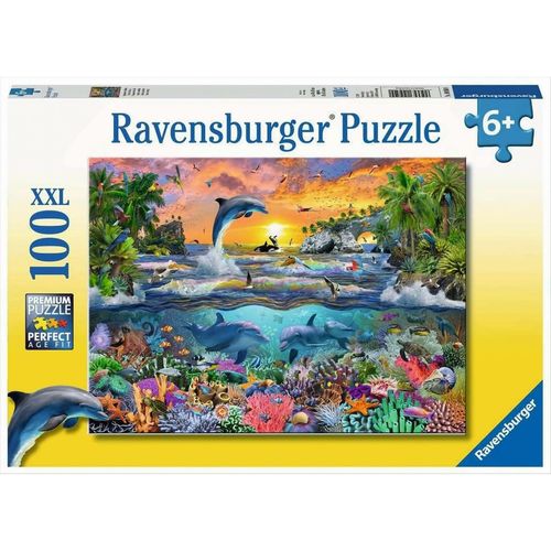 Tropisches Paradies, 100 Teile Puzzle