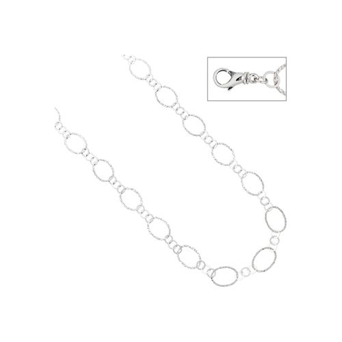 Silberkette JOBO Halsketten Gr. Silber 925 (Sterlingsilber), Länge: 80 cm, silberfarben (silber 925) Damen Silberketten