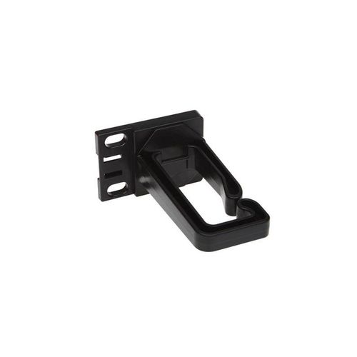 BKT ELEKTRONIK Plastic horizontal cable organizer with heightened flexibility 1u 40x80 mm