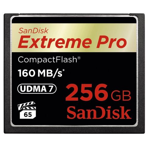 SANDISK Speicherkarte "CF Extreme Pro" Speicherkarten Gr. 256 GB, schwarz Speicherkarten