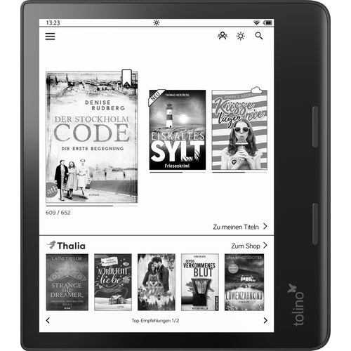 TOLINO E-Book "epos 3" Tablets/E-Book Reader schwarz eBook-Reader