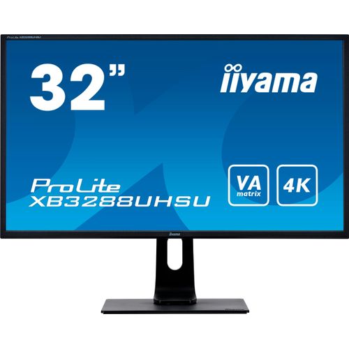 G (A bis G) IIYAMA Gaming-Monitor "Polite XB3288UHSU-B1" Monitore schwarz (eh13) Monitore