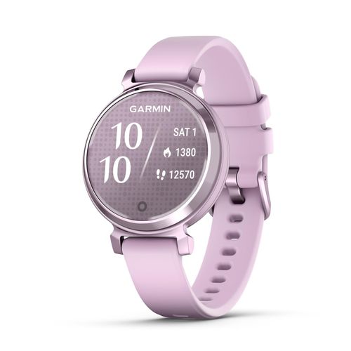 Fitnessuhr GARMIN "Lily 2" Smartwatches lila Fitness-Tracker