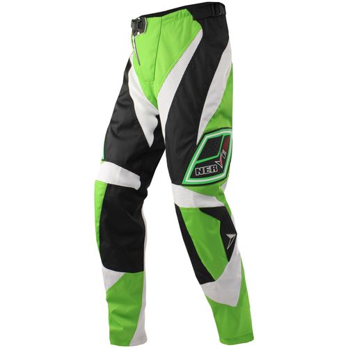 Motorradhose NERVE "Nerve Motocross" Hosen Gr. XL, N-Gr, grün