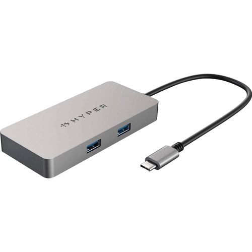 HYPER Adapter "5-Port USB-C Hub" grau Adapter