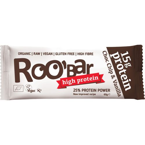 Roo'Bar Protein-Riegel Choco Chip & Vanilla (60 g)