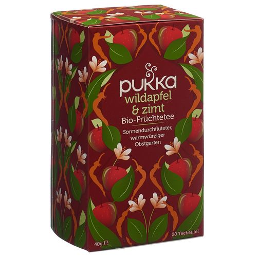 Pukka Wildapfel & Zimt Tee Bio (20 Stück)