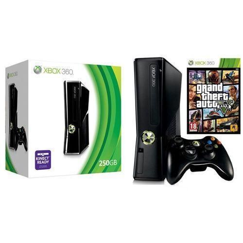 Xbox 360 Slim - HDD 250 GB - Schwarz