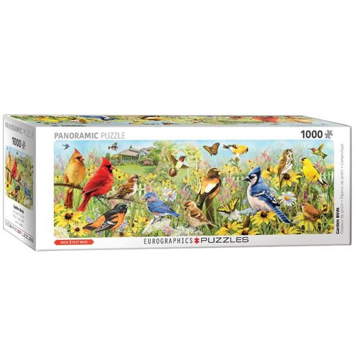Vögel im Garten (Puzzle)