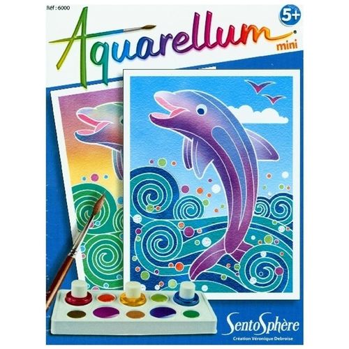 Aquarell-Malerei - Aquarellum Mini Delfine