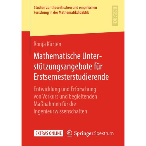 Mathematische Unterstützungsangebote für Erstsemesterstudierende - Ronja Kürten, Kartoniert (TB)