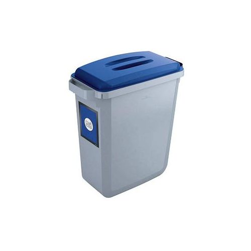 DURABLE Durabin 60 Mülleimer 60,0 l grau, blau