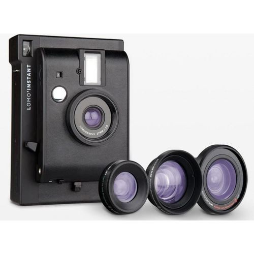 Lomography Lomo'Instant Mini Black + 3 Objektive