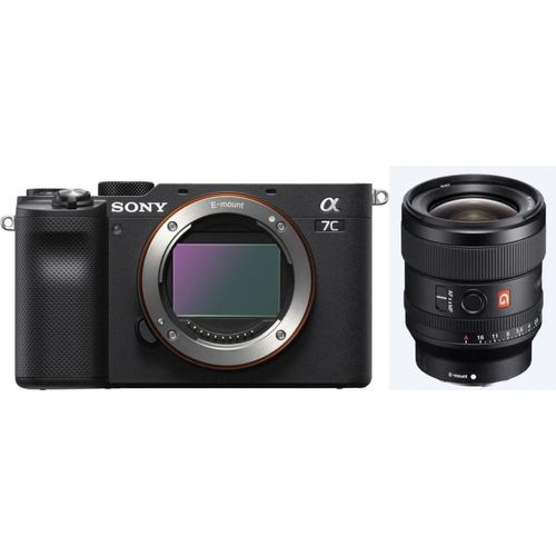 Sony Alpha ILCE-7C schwarz + Sony SEL FE 24mm f1,4 GM - abzgl. 100,00€ Winter-Cashback - abzgl. 100,00€ Welcome to Alpha-Bonus