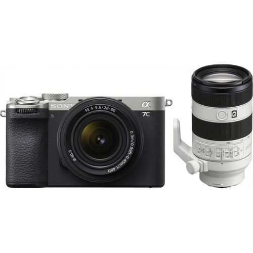 Sony Alpha ILCE-7C II silber + 28-60mm + 70-200mm f4 II - abzgl. 100,00€ Welcome to Alpha-Bonus