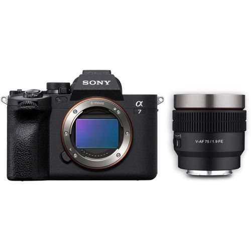 Sony Alpha ILCE-7 IV + Samyang V-AF 75mm T1,9 FE - Dealpreis - abzgl. 300,00€ Winter-Cashback