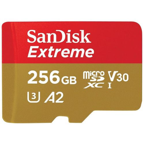 SanDisk micro SDXC Extreme 256GB 190MB/s V30