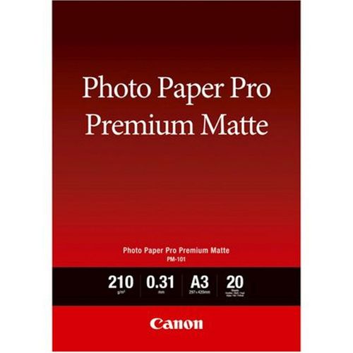 Canon PM-101 Pro Premium Druckerpapier A3 20 Blatt 210g/m² matt