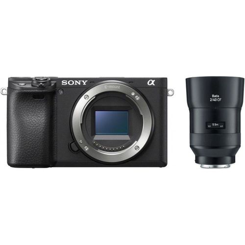 Sony Alpha ILCE-6400 + ZEISS Batis 40mm f2,0 - nach 100 EUR Sony A6400 Sofortrabatt