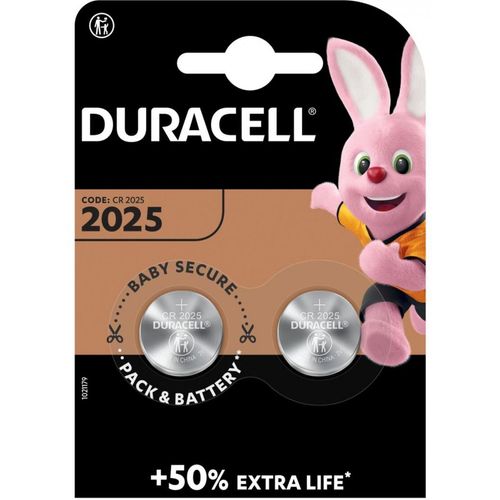 Duracell Knopfzelle CR2025 3V 2er Blister