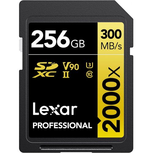 Lexar Professional SDXC 256GB 2000x UHS-II V90