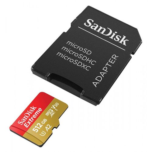 SanDisk micro SDXC Extreme 512GB 190MB/s V30