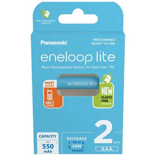 Panasonic eneloop lite Akku AAA-Micro 550mAh 2er-Pack