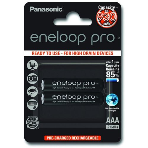 Panasonic eneloop Pro Micro AAA 930mAh 2er