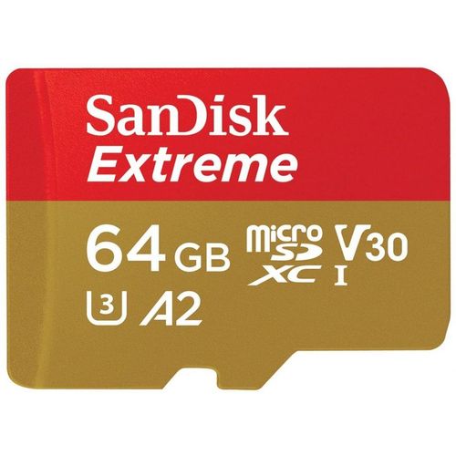 SanDisk micro SDXC Extreme 64GB 170MB/s V30