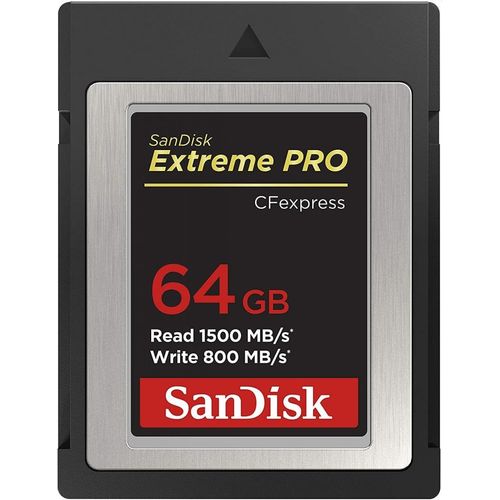 SanDisk Extreme PRO CFexpress Card Type B 64GB