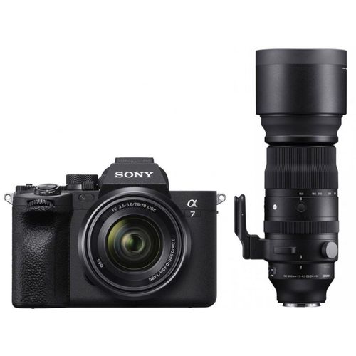 Sony Alpha ILCE-7 IV + 28-70mm + Sigma 150-600mm - Dealpreis - abzgl. 300,00€ Winter-Cashback