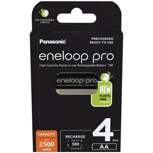 Panasonic eneloop pro Akku AA-Mignon 2500mAh 4er-Pack