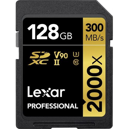 Lexar Professional SDXC 128GB 2000x UHS-II V90