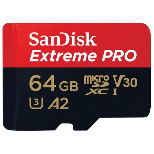 SanDisk micro SDXC Extreme Pro 64GB 200MB/s V30