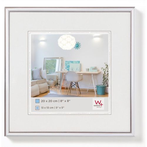 Walther Kunststoffrahmen KV330S New Lifestyle 30x30cm silber Image
