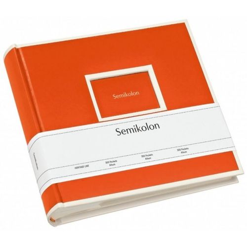 Semikolon 200 Pockets Album 351142 orange