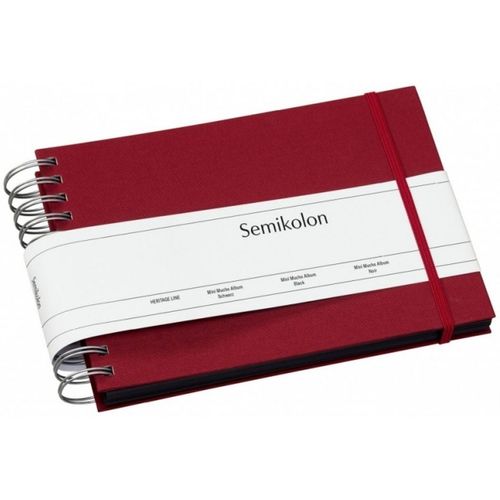 Semikolon Mini Mucho 352980 Album black burgundy