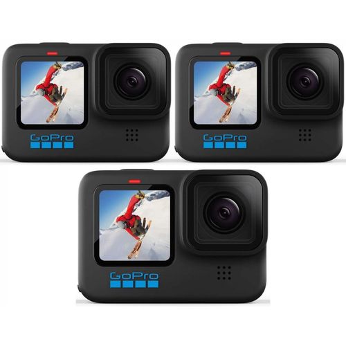 GoPro HERO10 Black 3er Pack