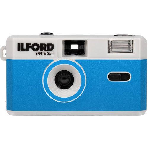 Ilford Sprite 35-II Kamera blau-silber