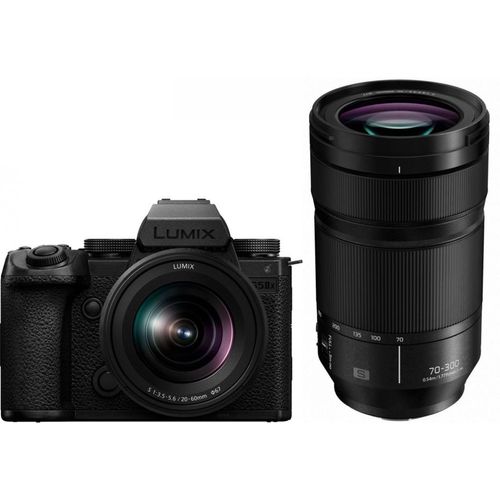 Panasonic DC-S5 IIX + S 20-60mm f3,5-5,6 +S 70-300mm f4,5-5,6 O.I.S - nach 200 EUR Panasonic Trade-In