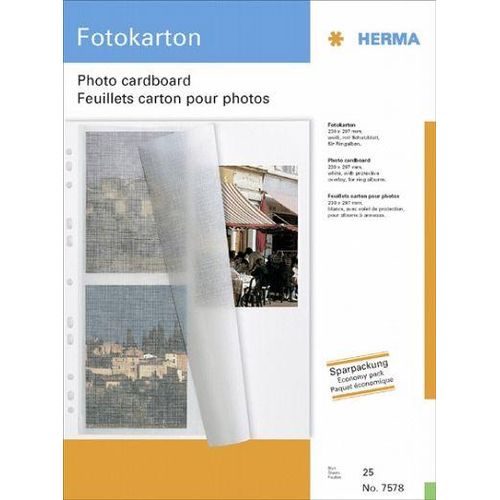 Herma Fotokarton 25 Blatt 7578