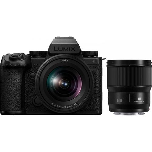 Panasonic DC-S5 IIX + S 20-60mm f3,5-5,6 + S 18mm f1,8 - nach 200 EUR Panasonic Trade-In