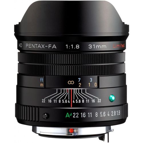 Pentax HD-FA 31mm F1.8 Limited schwarz - nach 165 EUR Pentax 15% Herbst-Sofortrabatt