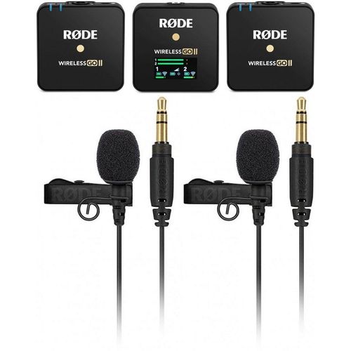Rode Wireless Go II + 2x Lavalier GO Lavaliermikrofon