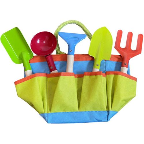 Dvěděti Garden Bag with Tools set speeltjes 3y+ 6 st