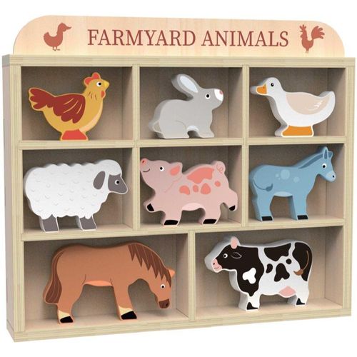 2Kids Toys Farmyard Animals toy set 3y+ 8 pc